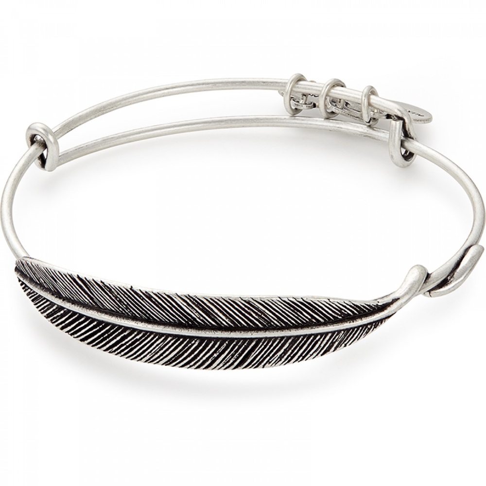 Alex and Ani feather wrap bracelet